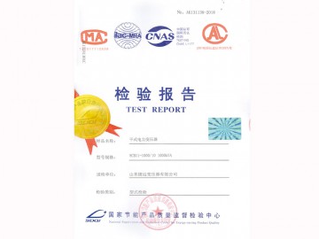 干式电力变压器检验报告